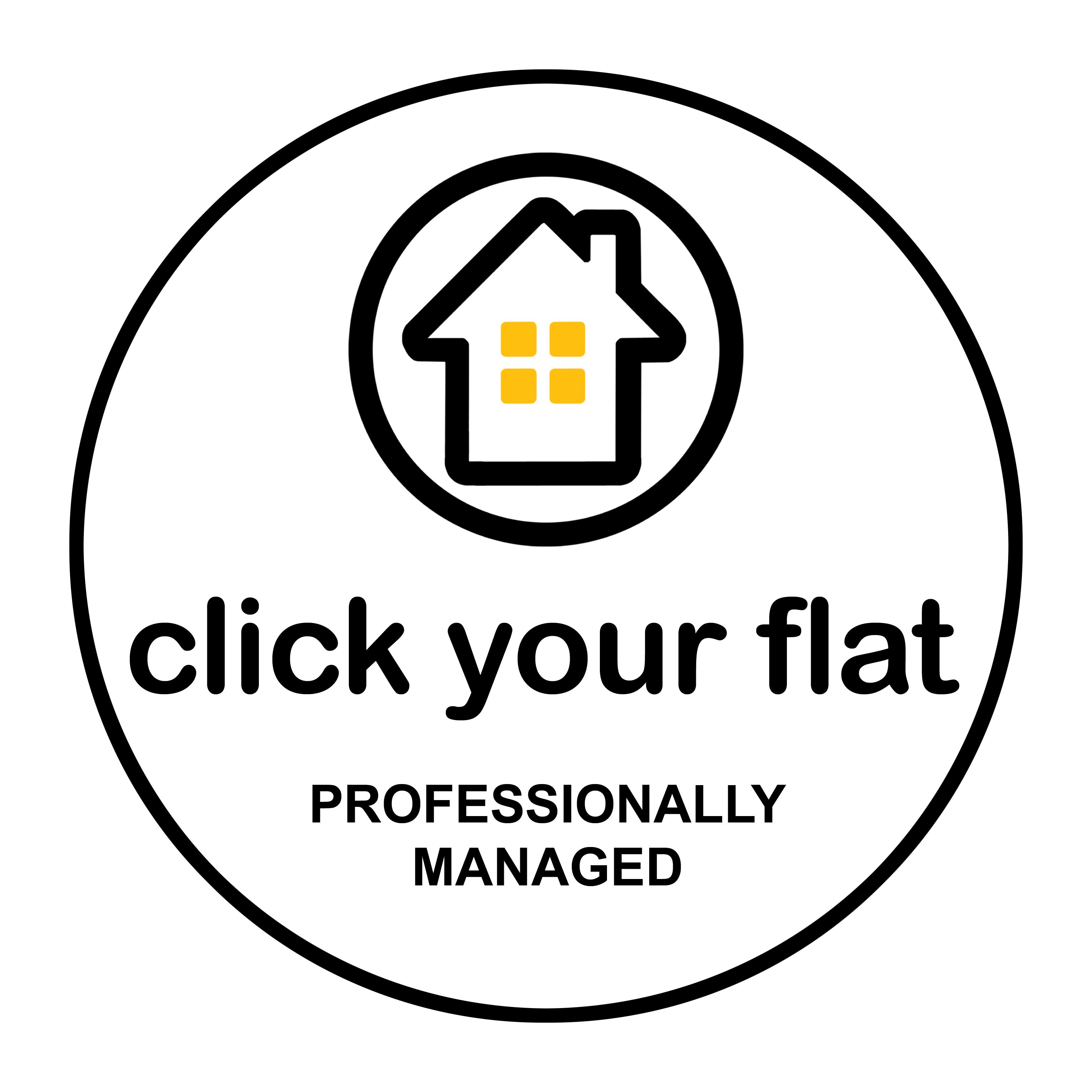 Click Your Flat logo